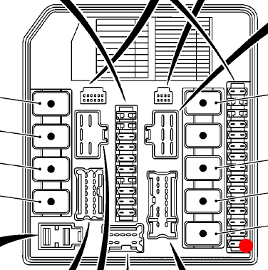Блок предохранителей Nissan Note