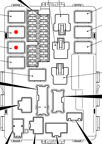 Схема предохранителей nissan murano z50