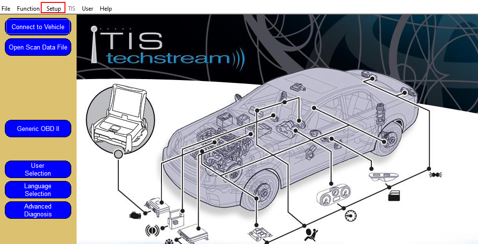 Программа techstream для диагностики тойота на русском