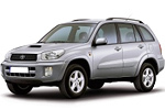 Тип ламп на Toyota RAV4 2 поколения / XA20 (00-05)