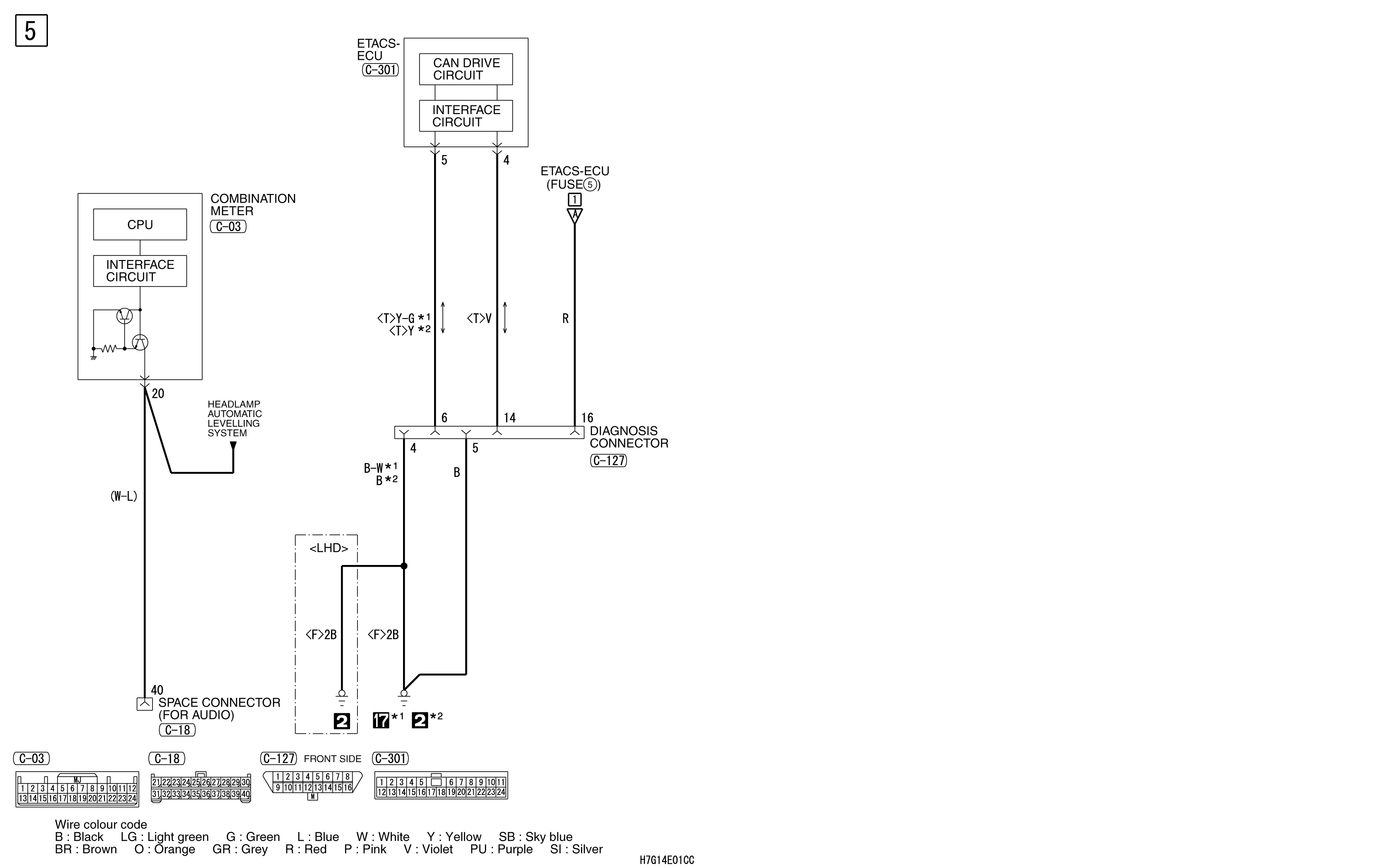 mmc аутлендер xl электросхема SPARE CONNECTOR

(FOR AUDIO) 