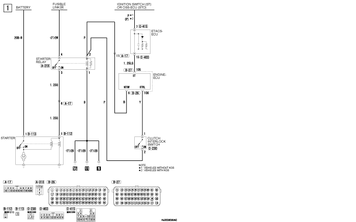 mmc asx 2019 электросхемы pdf