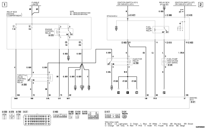 mmc asx 2019 электросхемы pdf