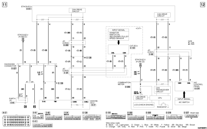 mmc asx 2019 электросхемы pdf