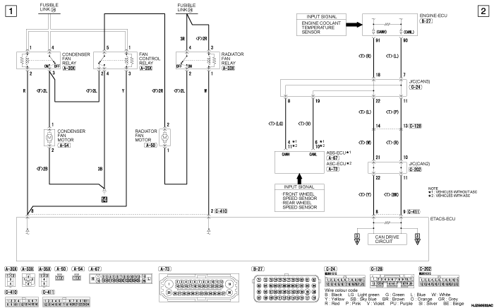 mmc asx 2019 электросхемы pdf