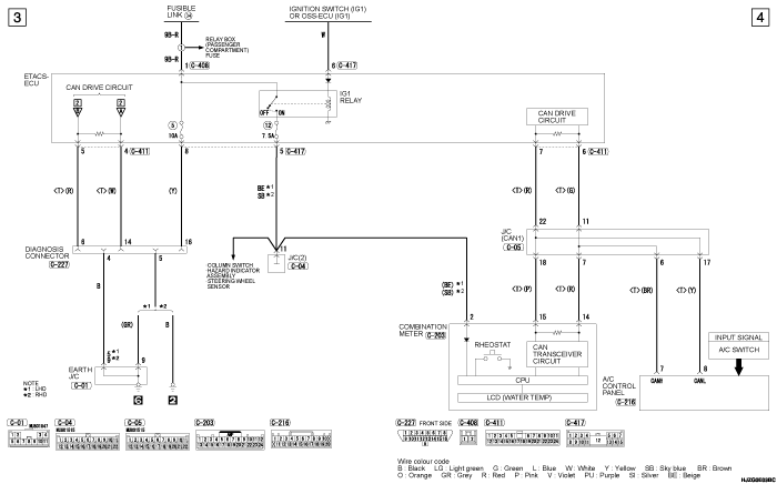 mmc asx 2019 электросхемы pdf