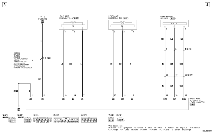 mmc asx 2019 электросхемы pdf