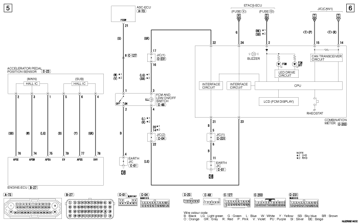 mmc asx 2019 электросхемы pdf