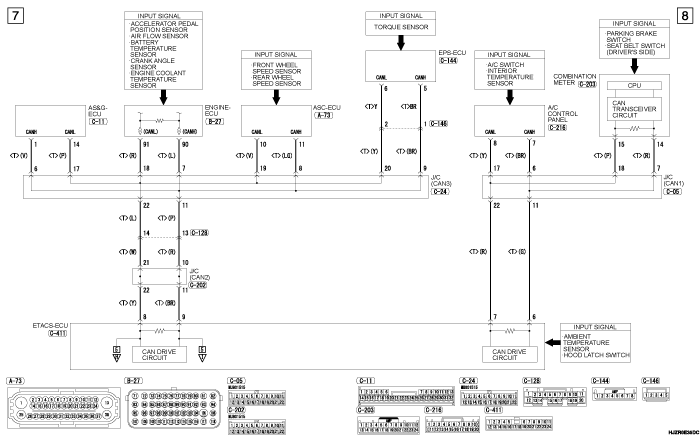 mmc asx 2019 электросхемы pdf