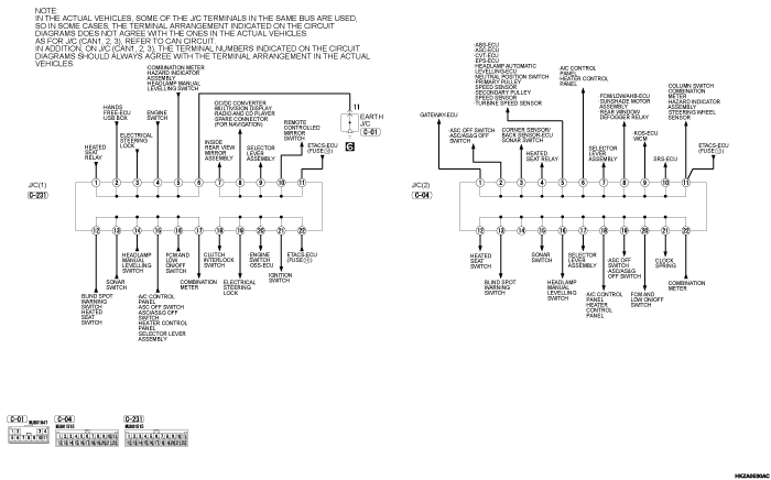 mmc asx 2019 электросхемы pdf