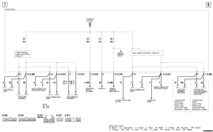 mmc asx 2019 электросхемы pdf