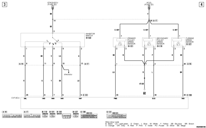 mmc asx 2019 электросхемы pdf