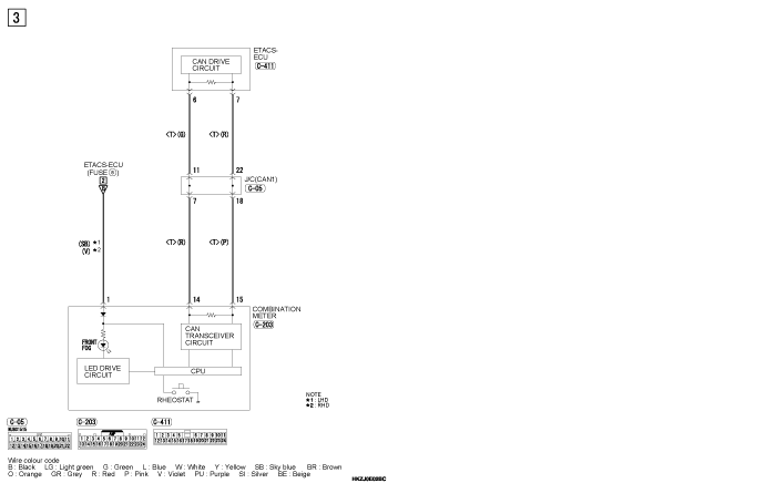 mmc asx 2019 электросхемы pdf