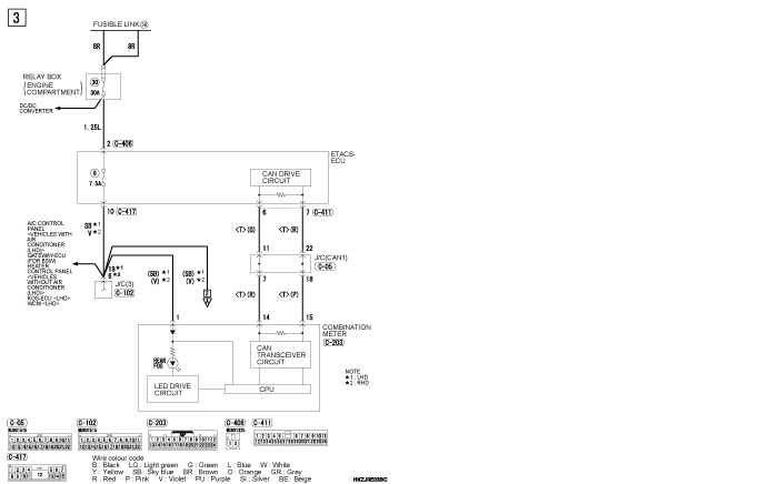 mmc asx 2019 электросхемы pdf