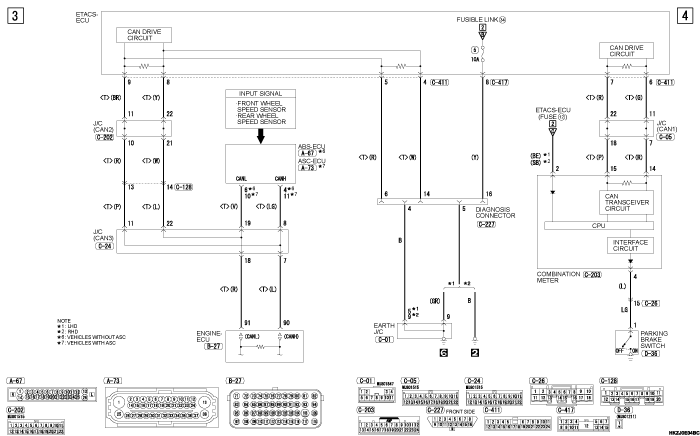 mmc asx 2019 электросхемы pdf