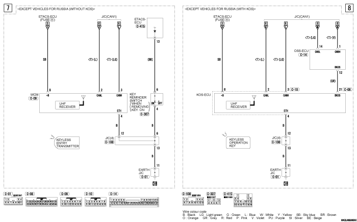 mmc asx 2019 электросхемы pdf