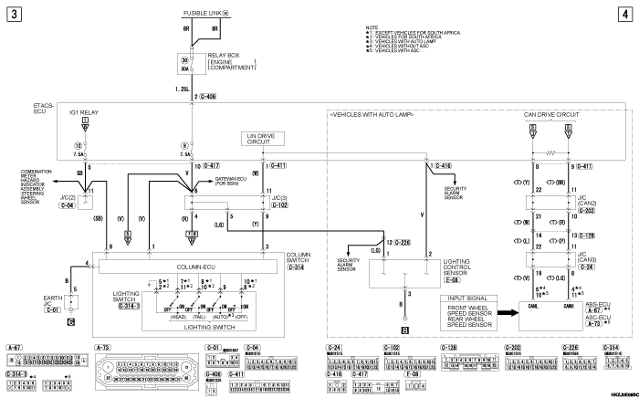 mmc asx 2019 электросхемы pdf