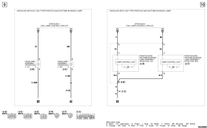 mmc asx 2019 электросхемы pdf