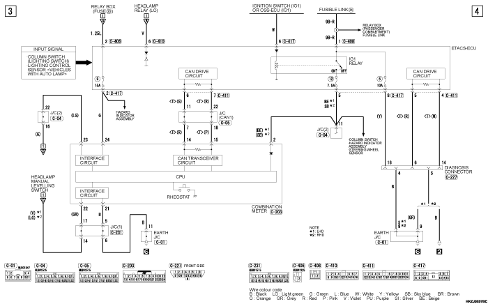 mmc asx 2019 электросхемы pdf