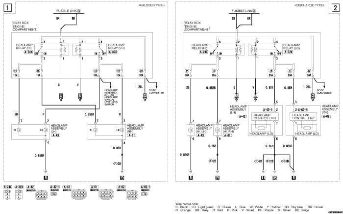 mmc asx 2019 электросхемы pdf