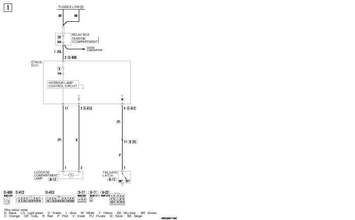 mmc asx 2019 электросхемы pdf