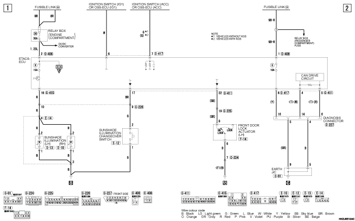 mmc asx 2019 электросхемы pdf