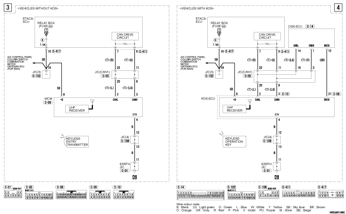 mmc asx 2019 электросхемы pdf