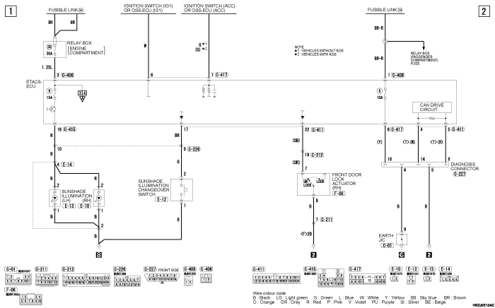 mmc asx 2019 электросхемы pdf