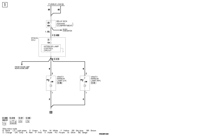 mmc asx 2019 электросхемы pdf