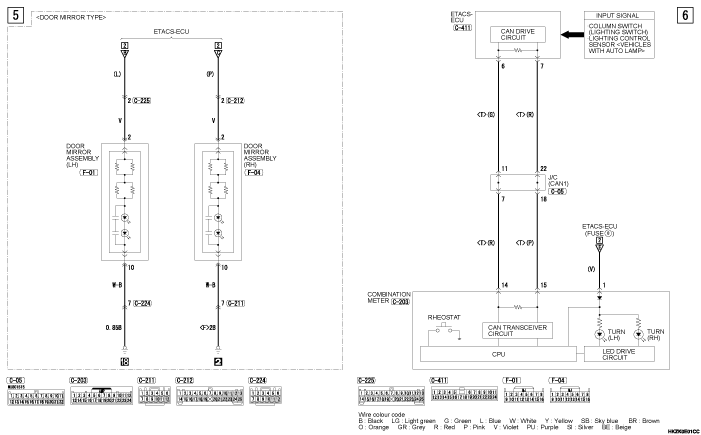 mmc asx 2019 электросхемы pdf