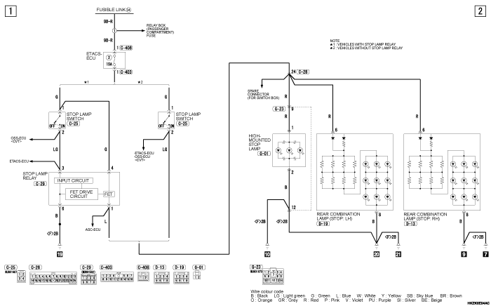 mmc asx 2019 электросхемы pdf