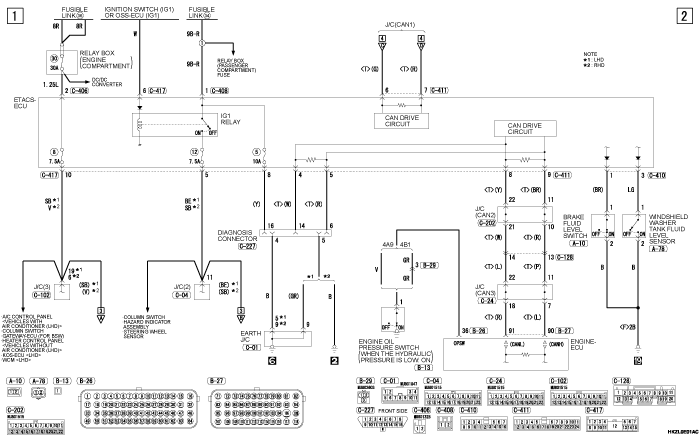 mmc asx 2019 электросхемы pdf