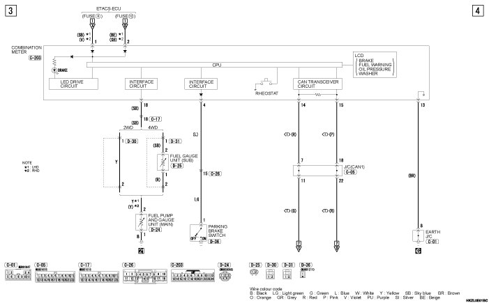 mmc asx 2019 электросхемы pdf