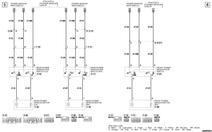 mmc asx 2019 электросхемы pdf