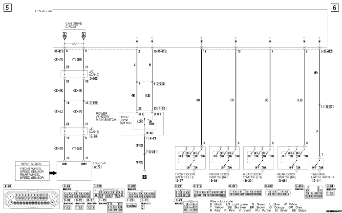 mmc asx 2019 электросхемы pdf