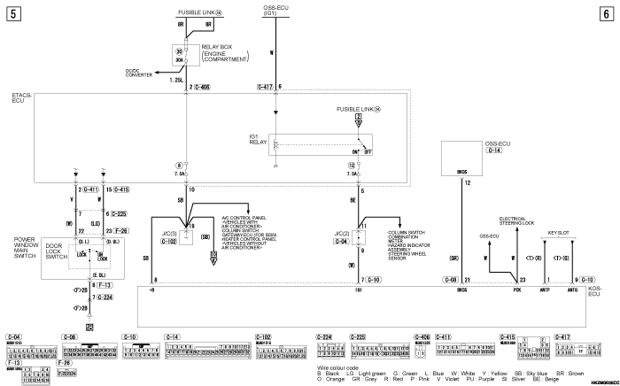 mmc asx 2019 электросхемы pdf