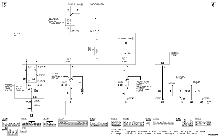 mmc asx 2019 электросхемы pdf