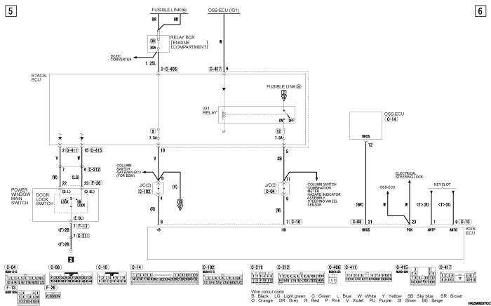 mmc asx 2019 электросхемы pdf