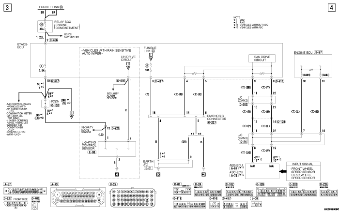 mmc asx 2019 электросхемы pdf