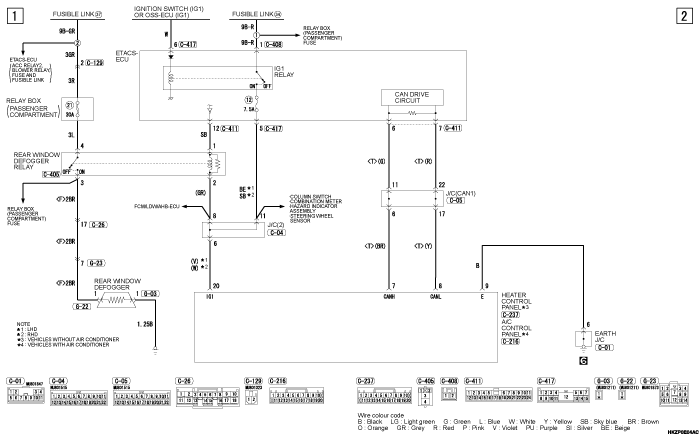 mmc asx 2019 электросхемы pdf