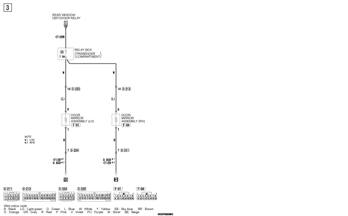 mmc asx 2019 электросхемы pdf