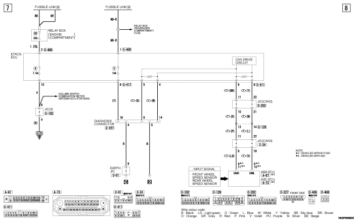 mmc asx 2019 электросхемы pdf