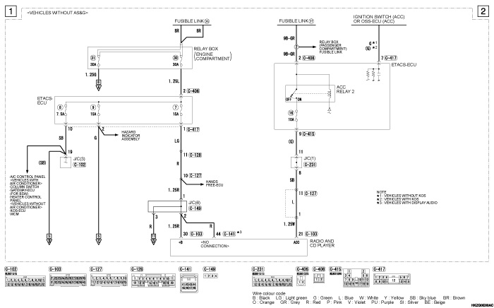 mmc asx 2019 электросхемы pdf