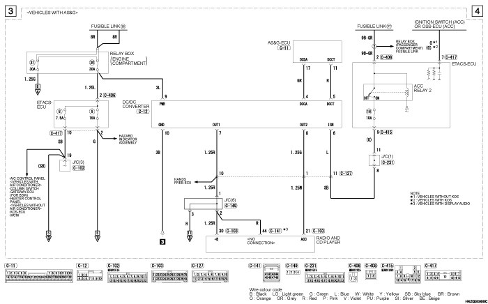 mmc asx 2019 электросхемы pdf