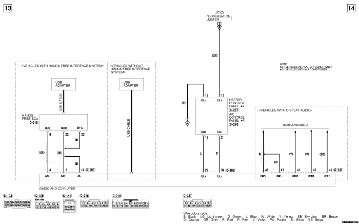 mmc asx 2019 электросхемы pdf