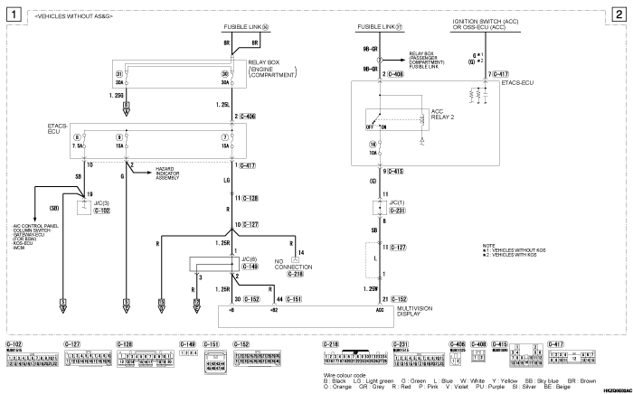 mmc asx 2019 электросхемы pdf