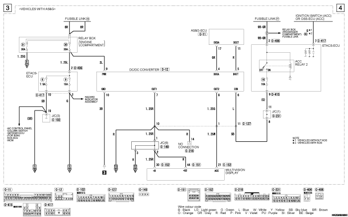 mmc asx 2019 электросхемы pdf