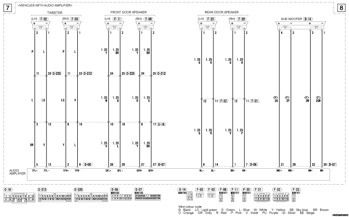 mmc asx 2019 электросхемы pdf