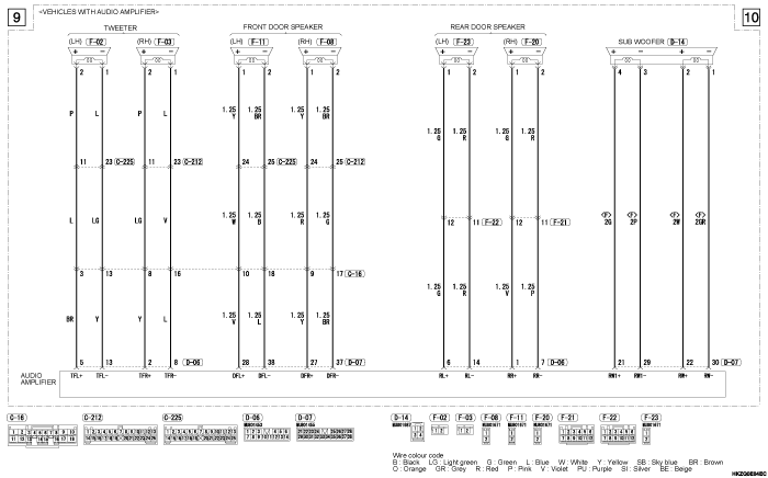 mmc asx 2019 электросхемы pdf