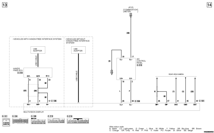 mmc asx 2019 электросхемы pdf